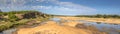 Letaba river lookout panorama Royalty Free Stock Photo