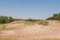 Sand dunes from the Letea,  The Danube Delta Royalty Free Stock Photo