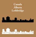 Lethbridge, Alberta, Canada Royalty Free Stock Photo