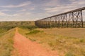 Lethbridge High Level Bridge Royalty Free Stock Photo