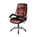Lether office chair Royalty Free Stock Photo