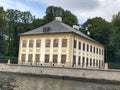 Letniy palace of Peter the Great,  Summer Garden in Saint Petersburg Royalty Free Stock Photo