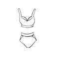 Summer, summer vacation, leisure swimwear, swimsuits, split swimwear, one-piece swimwear, swimwear tops, swimwear bodysuits, swimw