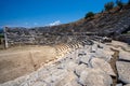 Letoon ancient amphitheater. Letoon was the religious centre of Xanthos and the Lycian League.
