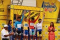 LeTour de Langkawi 6th stage jersey winners.