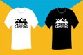 Lets go Camping SVG Cut File T Shirt Design