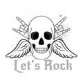 Lets rock logo