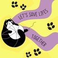 Lets save lives together, adopt kitty from center