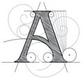 Letter A