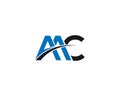 Letter AAC Creative Flat Logo