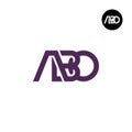 Letter ABO Monogram Logo Design