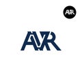 Letter AVR Monogram Logo Design Royalty Free Stock Photo