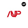 Letter AWP Monogram Logo Design
