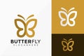 Letter B Butterfly Modern Logo Vector Design. Abstract emblem, designs concept, logos, logotype element for template Royalty Free Stock Photo