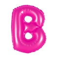 Letter B from English alphabet pink