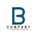 letter B logo vector, letter B business logo,Modern unique creative B logo design, Minimal B initial based vector icon