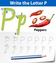 Letter B tracing alphabet worksheets