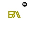 Letter BAI Monogram Logo Design