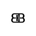 Letter BB or BTB Royalty Free Stock Photo