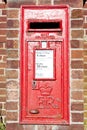 letter box, Heckington, East Midlands, England