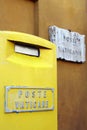 Letter-box of Vatican post Royalty Free Stock Photo