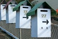 Letter boxes Royalty Free Stock Photo