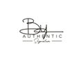 Letter BU Signature Logo Template Vector