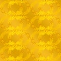 Letter C Abstract golden Background design. Seamless pattern concept can be used for wallpaper, wrapping paper, Luxury and royal