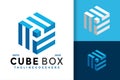 Letter C Cube Box Logo Logos Design Element Stock Vector Illustration Template Royalty Free Stock Photo