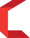 Letter C Gradient Logo Design