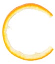 Letter C orange