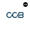 Letter CCB Monogram Logo Design Royalty Free Stock Photo