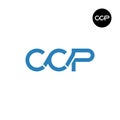 Letter CCP Monogram Logo Design Royalty Free Stock Photo