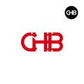 Letter CHB Monogram Logo Design Royalty Free Stock Photo