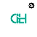 Letter CHL Monogram Logo Design Royalty Free Stock Photo