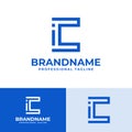 Letter CI Modern Logo, suitable for business with CI or IC initials