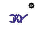Letter CMY Monogram Logo Design