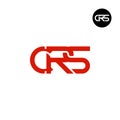 Letter CRS Monogram Logo Design Royalty Free Stock Photo