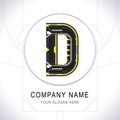 Letter D Gamer Community Logo Symbol Icon Vector