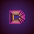 Letter D logo