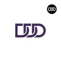 Letter DDD Monogram Logo Design Royalty Free Stock Photo