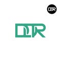 Letter DDR Monogram Logo Design