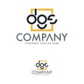 Letter DGS Logo Design Template Royalty Free Stock Photo