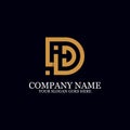 Letter DI Monogram Logo Inspiration, great for logo Marks