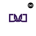 Letter DWD Monogram Logo Design Royalty Free Stock Photo
