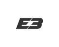 Letter E I B, ei3, eb, e3 Creative Logo Design. Royalty Free Stock Photo