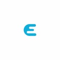 Simple Letter E logo design