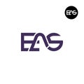 Letter EA5 EAS Monogram Logo Design