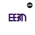 Letter EBM Monogram Logo Design
