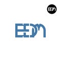 Letter EDM Monogram Logo Design
